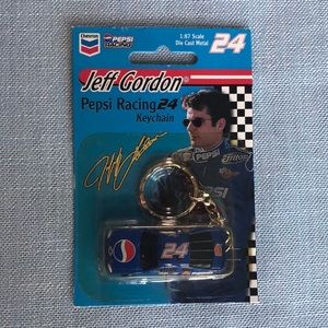 Jeff Gordon Pepsi Racing 24 keychain